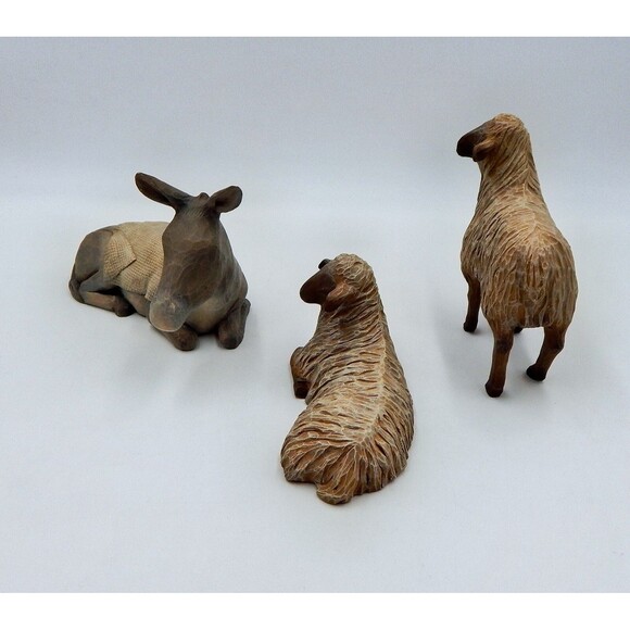 Willow Tree Christmas Story Gentle Animals of the Stable by Susan Lordi 2008 - Picture 2 of 13